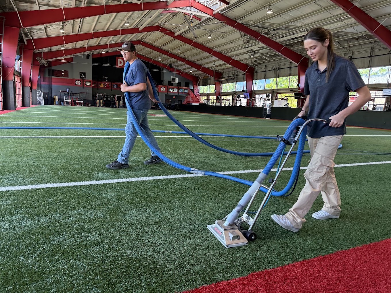 Nashville Steam Cleaning crew on a job